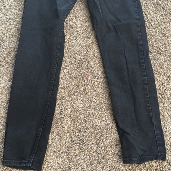 Levis 512 32 x 30 Black Slim Taper Jeans - Picture 3 of 9